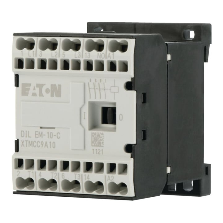 Eaton Leistungsschütz AC-3/400V:4kW,3p DC DILEM-10-G-C(24VDC)