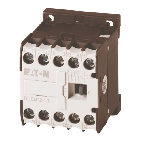 Eaton Leistungsschütz AC-3/400V:5,5kW 3p DILEM12-10-G(24VDC)