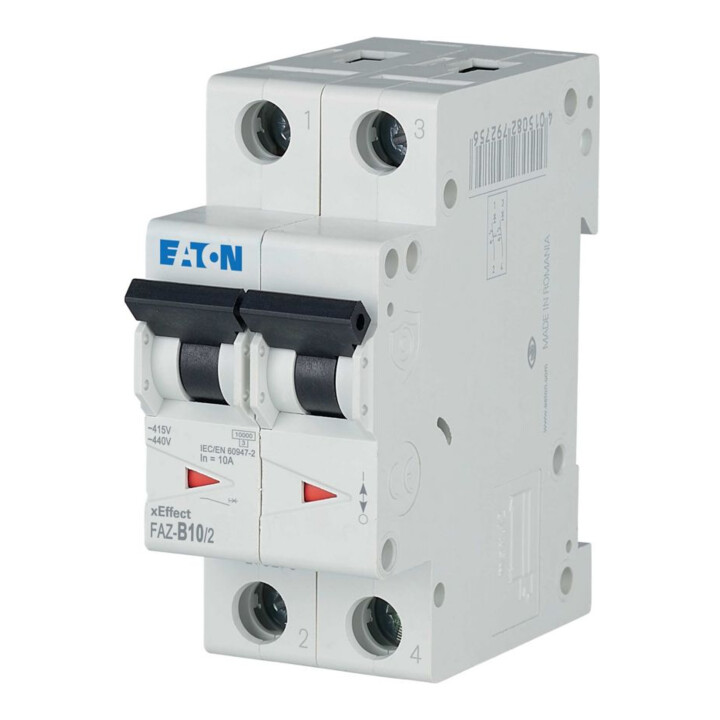 Eaton Leitungsschutzschalter B 10A, 2p FAZ-B10/2