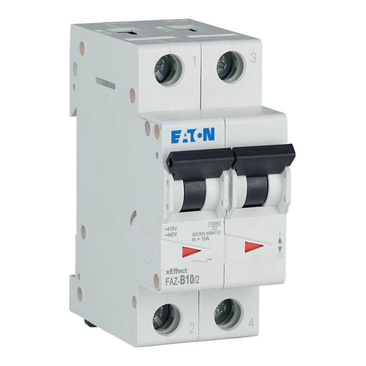 Eaton Leitungsschutzschalter B 10A, 2p FAZ-B10/2