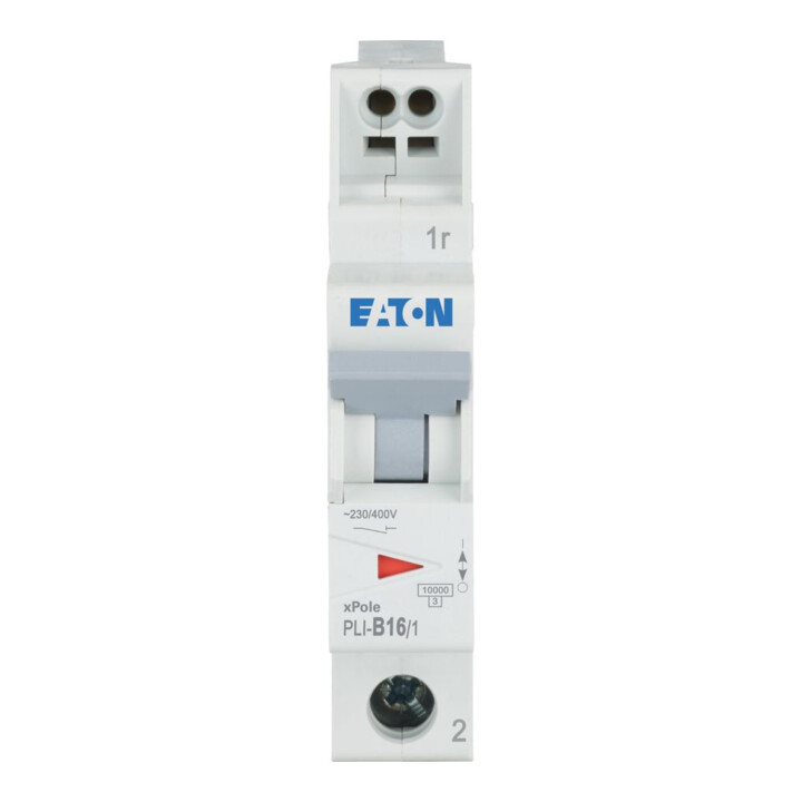 Eaton Leitungsschutzschalter B 16A, 1p Steckkl. PLI-B16/1