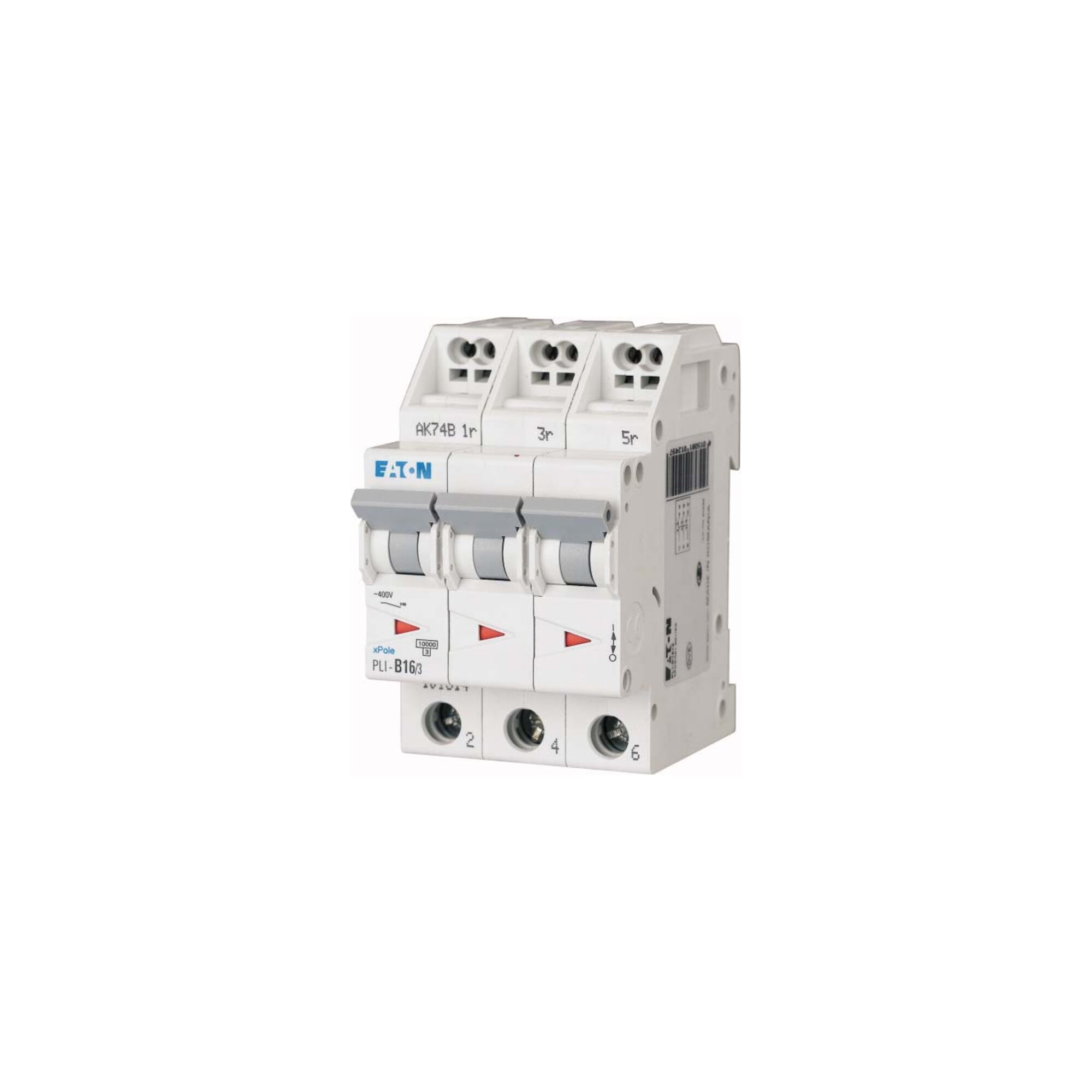 Eaton Leitungsschutzschalter B 16A, 3p Steckkl. PLI-B16/3