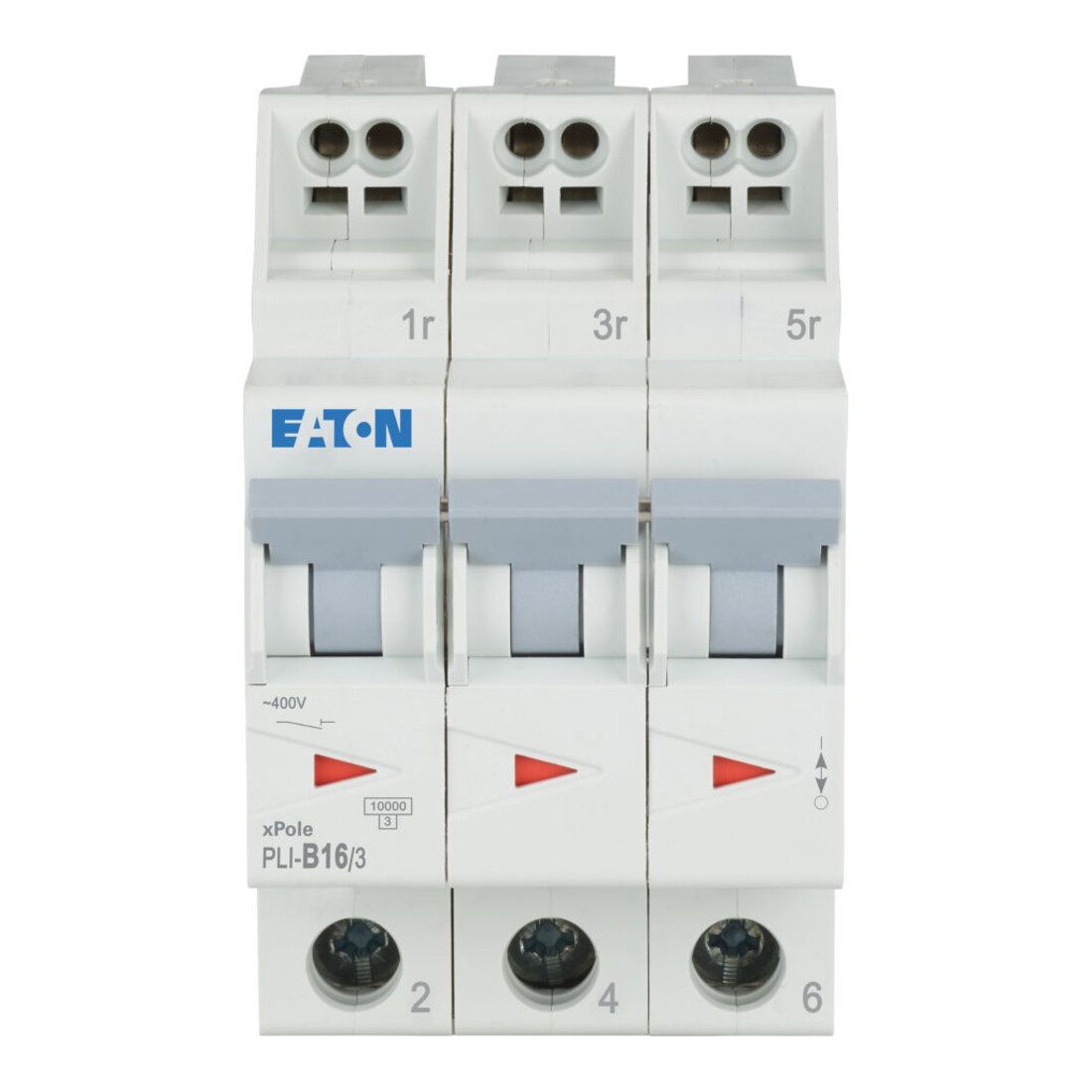 Eaton Leitungsschutzschalter B 16A, 3p Steckkl. PLI-B16/3