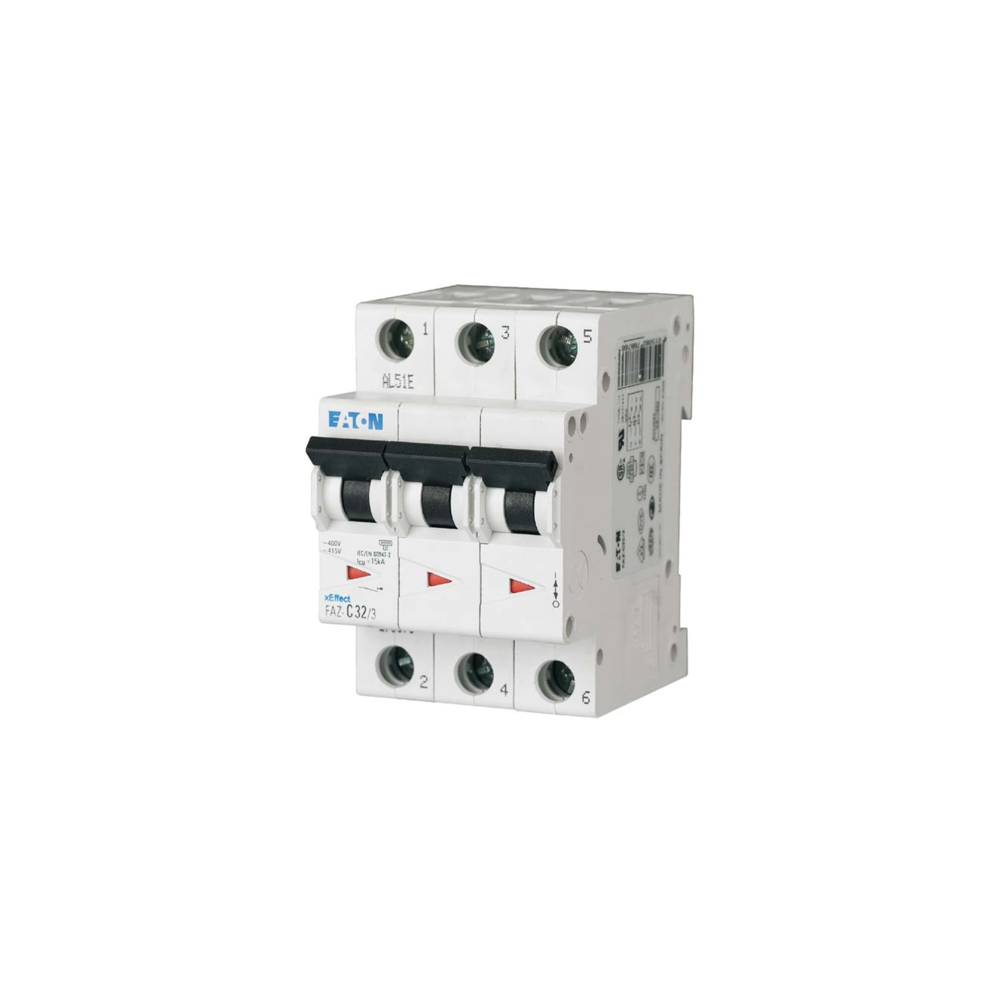 Eaton Leitungsschutzschalter B 32A, 3p FAZ-B32/3