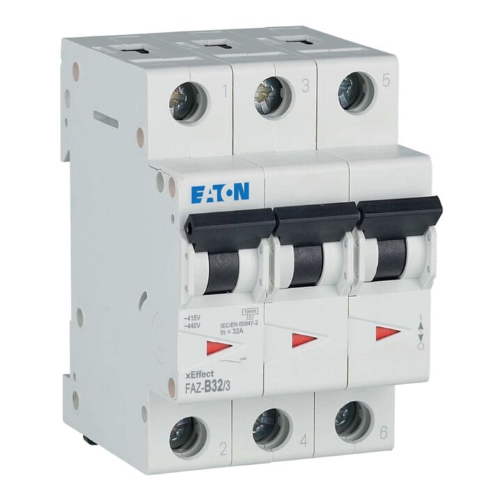 Eaton Leitungsschutzschalter B 32A, 3p FAZ-B32/3