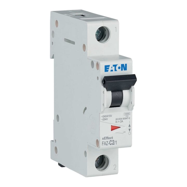 Eaton Leitungsschutzschalter C 2A, 1p FAZ-C2/1