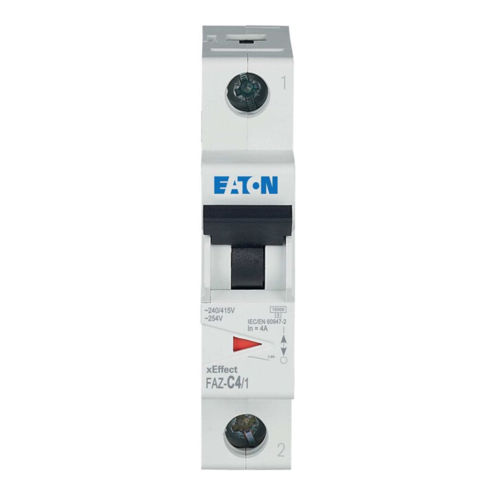 Eaton Leitungsschutzschalter C 4A, 1p FAZ-C4/1