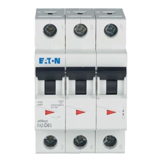 Eaton Leitungsschutzschalter C 4A 3p FAZ-C4/3