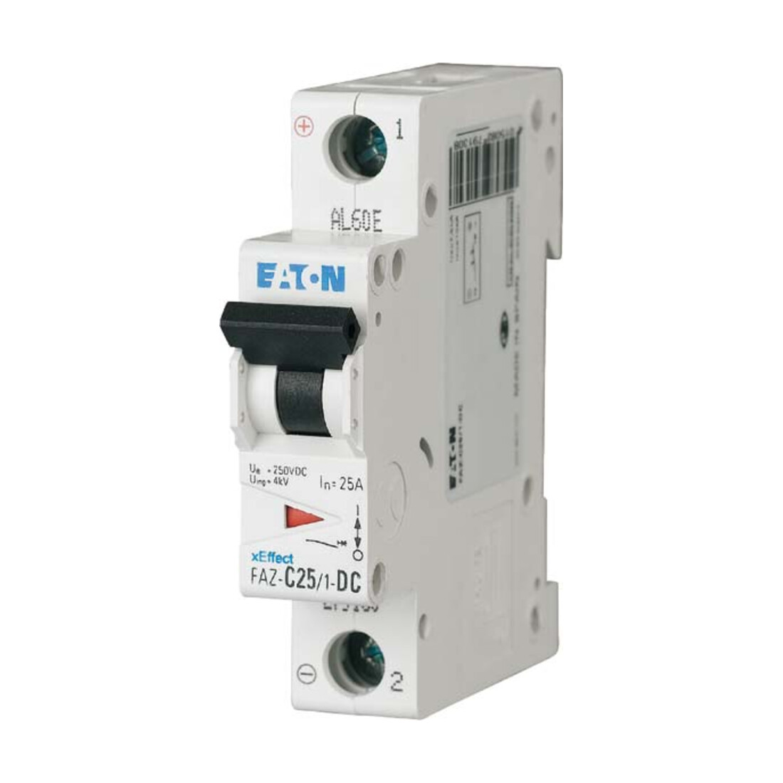 Eaton Leitungsschutzschalter C 6A DC, 1p FAZ-C6/1-DC