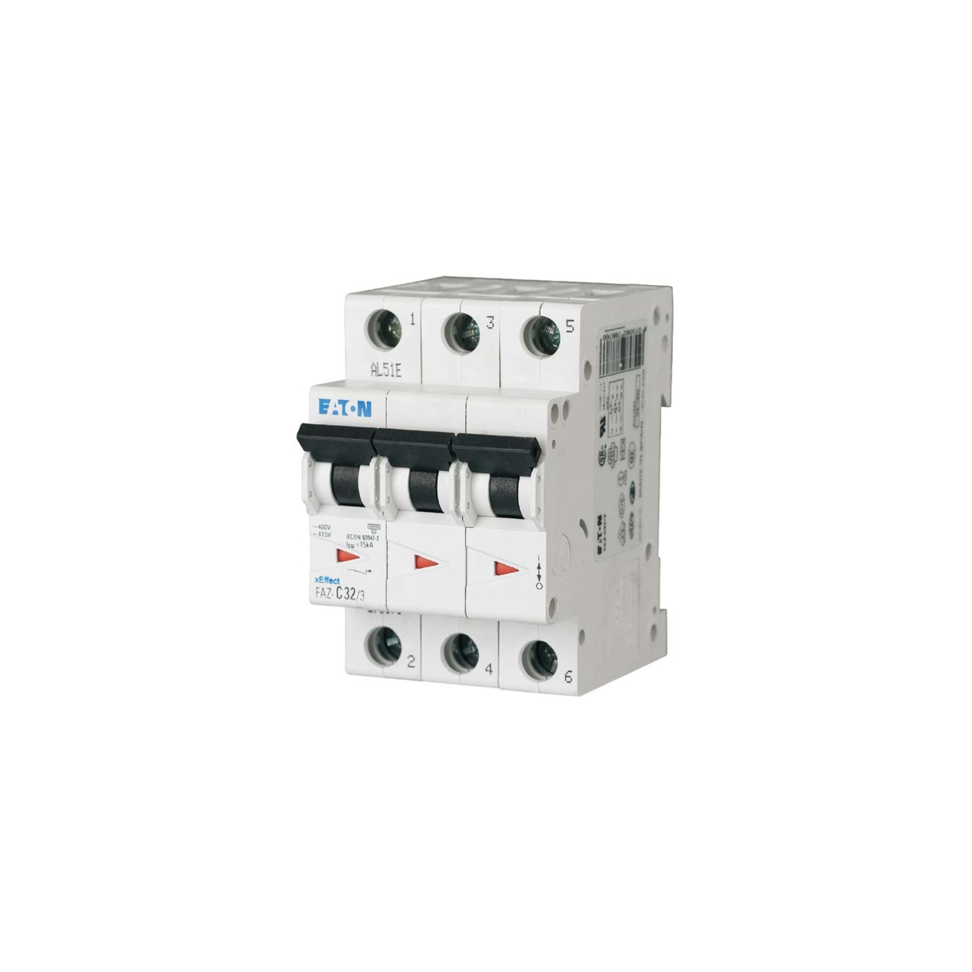 Eaton Leitungsschutzschalter D 16A, 3p FAZ-D16/3