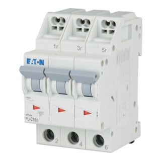 Eaton Leitungsschutzschalter PLI-C16/3 C 16A 3p Steckkl.