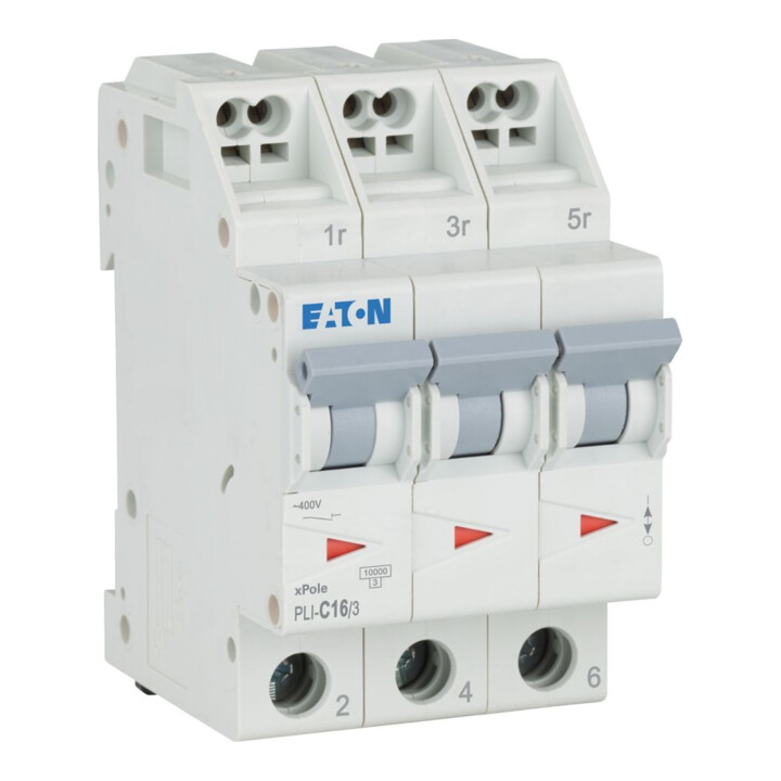 Eaton Leitungsschutzschalter PLI-C16/3 C 16A 3p Steckkl.