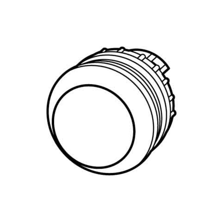 Eaton Leuchtdrucktaste flach,blau,blanko M22-DL-B