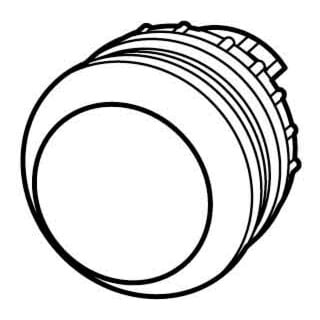 Eaton Leuchtdrucktaste flach,ohne Schild M22-DL-X