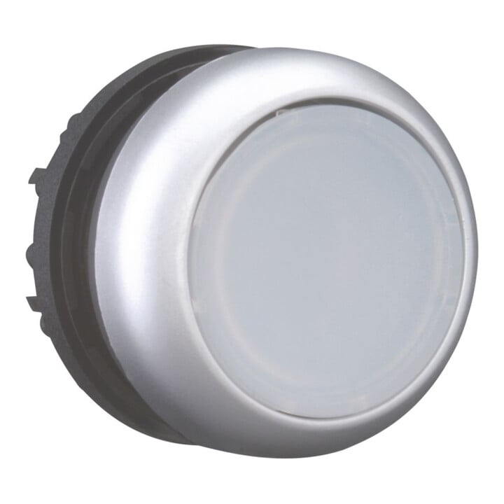 Eaton Leuchtdrucktaste flach, weiss, blanko M22-DRL-W