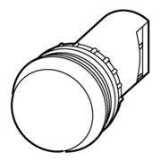 Eaton Leuchtmelder,compact flach,weiss M22-LC-W