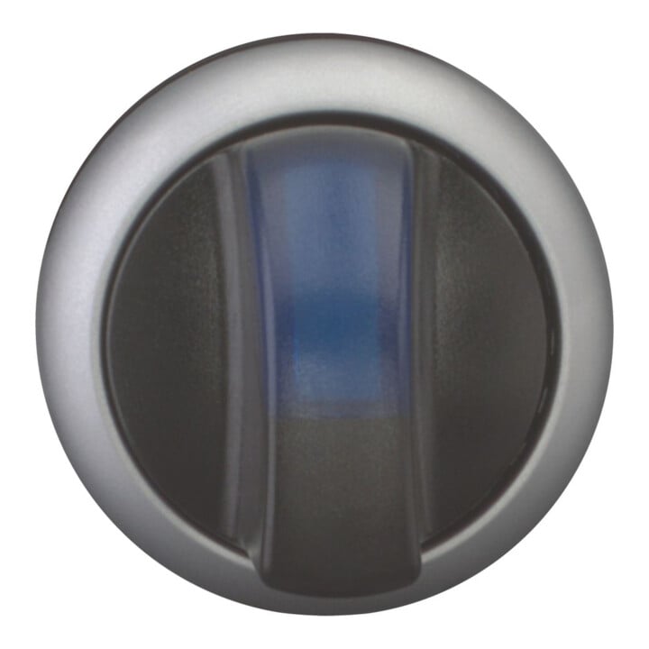 Eaton Leuchtwahltaste m.Knebelg. 3 Stell.,blau M22-WRLK3-B