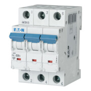 Eaton LS-Schalter m.Beschrift. B 20A, 3p PXL-B20/3-3