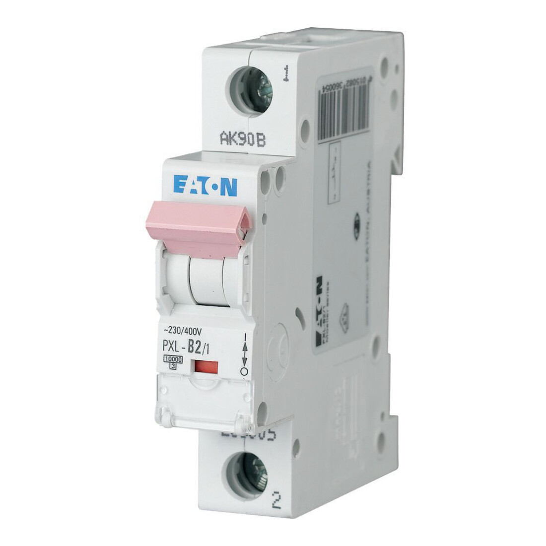 Eaton LS-Schalter m.Beschrift. B 2A, 1p PXL-B2/1