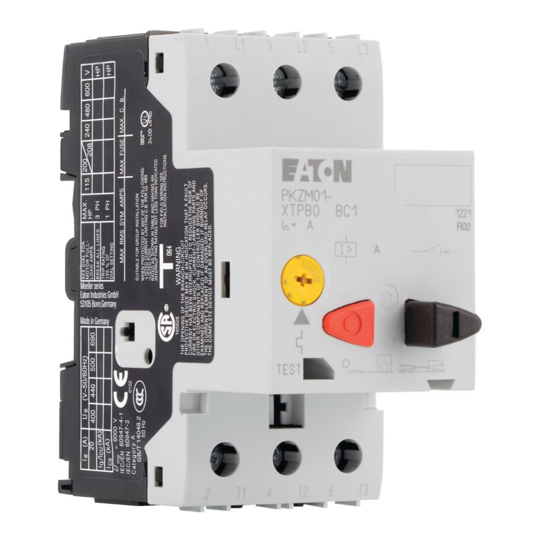 Eaton Motorschutzschalter 0,63A PKZM01-0,63