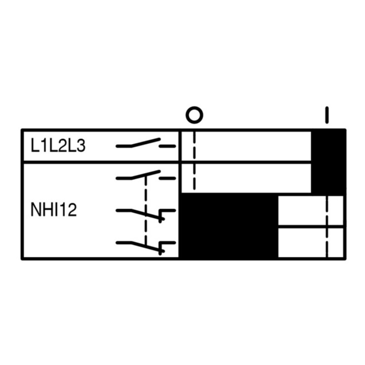 Eaton Normal-Hilfsschalter 1S2Ö NHI12-PKZ0
