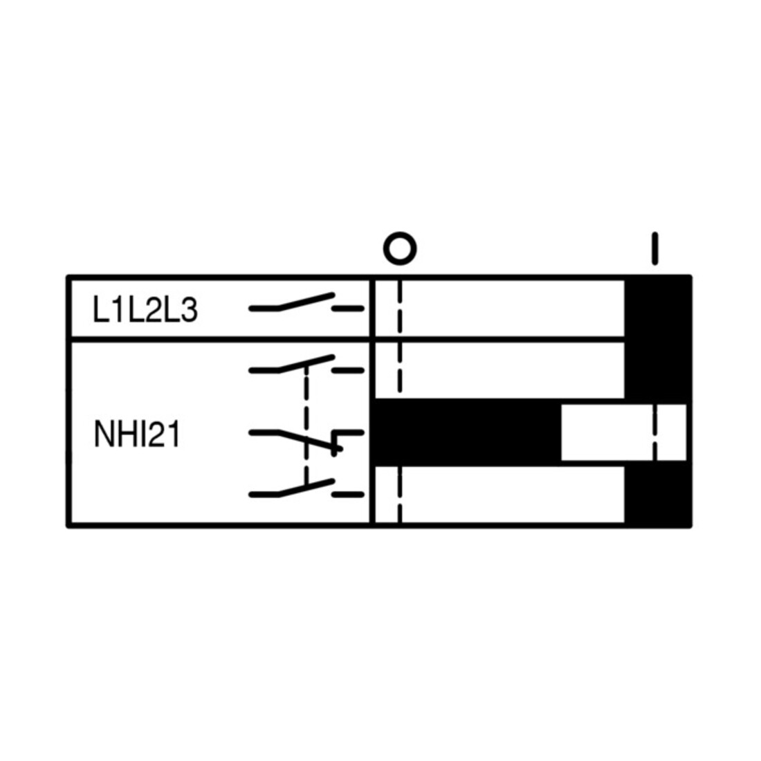 Eaton Normal-Hilfsschalter 2S1Ö NHI21-PKZ0
