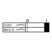 Eaton Normalhilfsschalter 1S, Einbau NHI-E-10-PKZ0-4