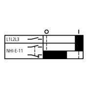Eaton Normalhilfsschalter 1S1Ö, Einbau NHI-E-11-PKZ0-4