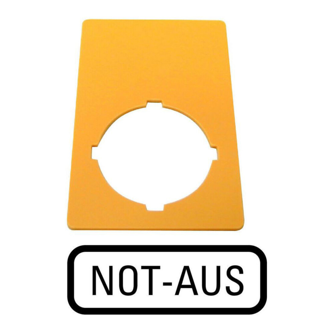 Eaton NOT-AUS-Schild NOT-AUS M22-XZK-D99