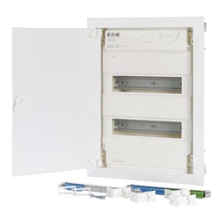 Eaton Petit répartiteur encastré 2 rangées 24TE KLV-24UPP-F