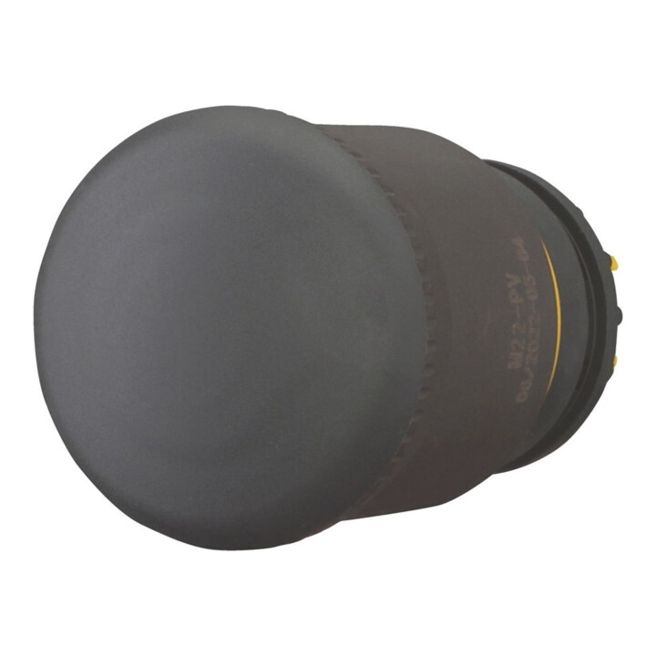 Eaton Pilzdrucktaste schwarz,D=22mm M22S-PV