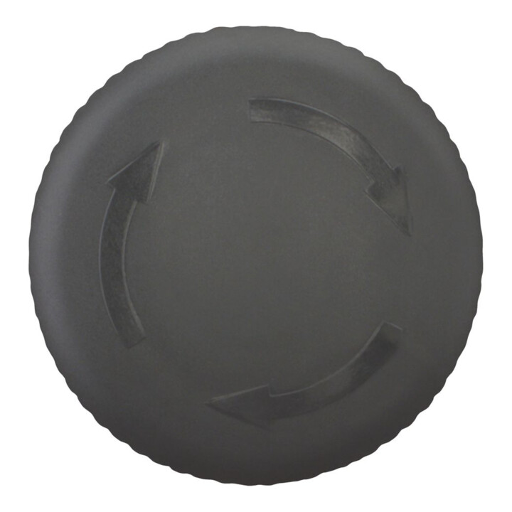 Eaton Pilzdrucktaste schwarz,D=22mm M22S-PVT
