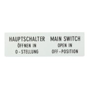 Eaton Plaque frontale supplémentaire Allemand/Anglais ZFS61/62-T0-5