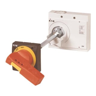 Eaton Poignée tournante à bouton poussoir rouge-jaune pour arrêt d'urgence NZM3-XTVDVR