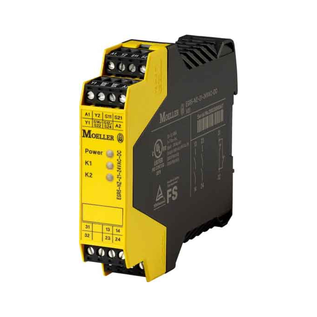 Eaton Relais à deux mains ESR5-NZ-21-24VAC-DC