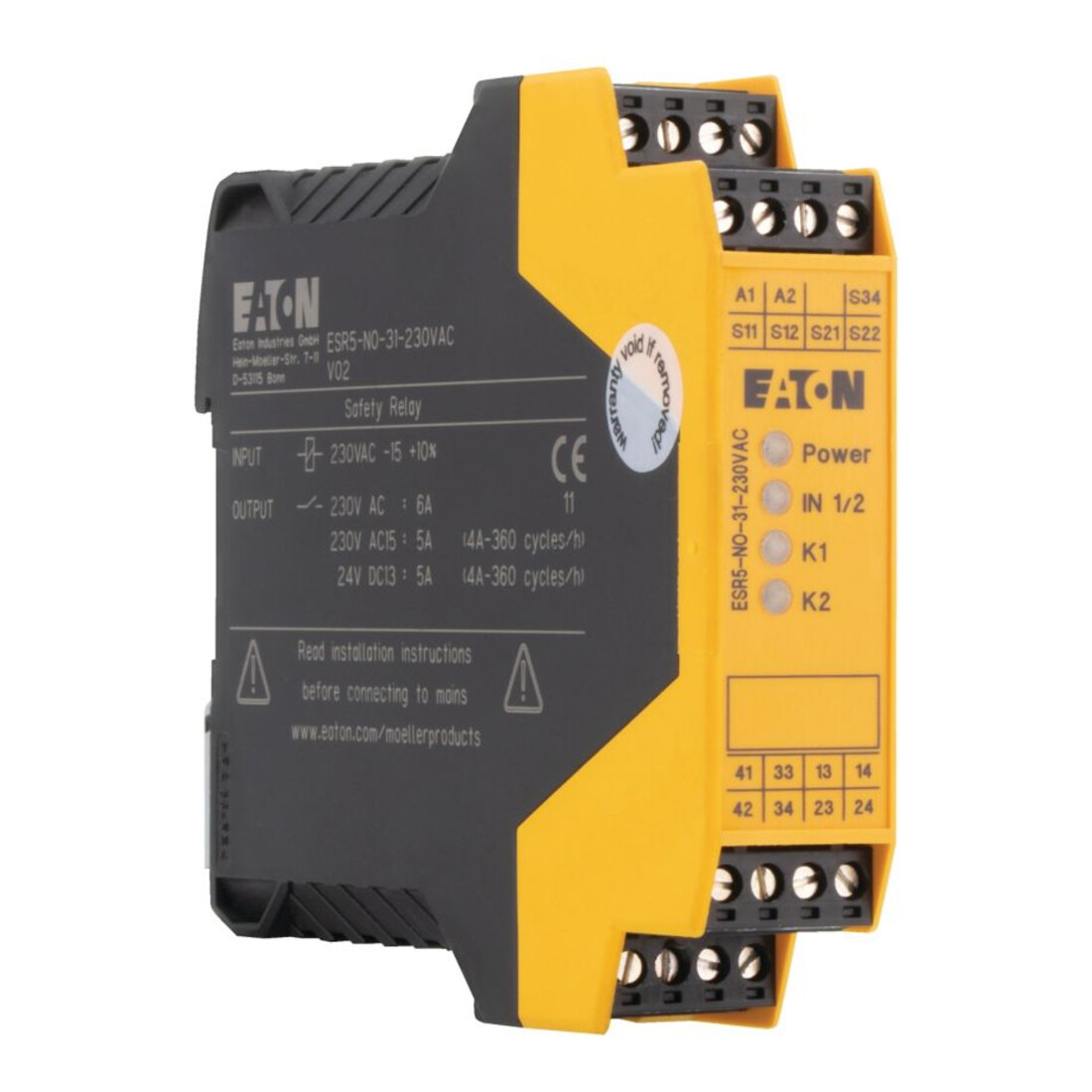 Eaton Relais de sécurité ESR5-NO-31-230VAC