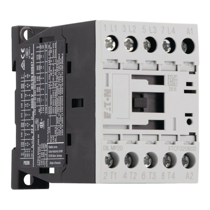 Eaton Schütz 4p. 20A/AC-1, DC DILMP20(24VDC)