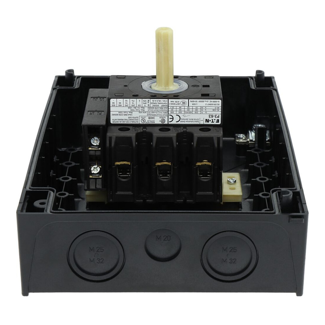 Eaton Sicherheitsschalter 63A AP 1S/1Ö P3-63/I4-SI/HI11