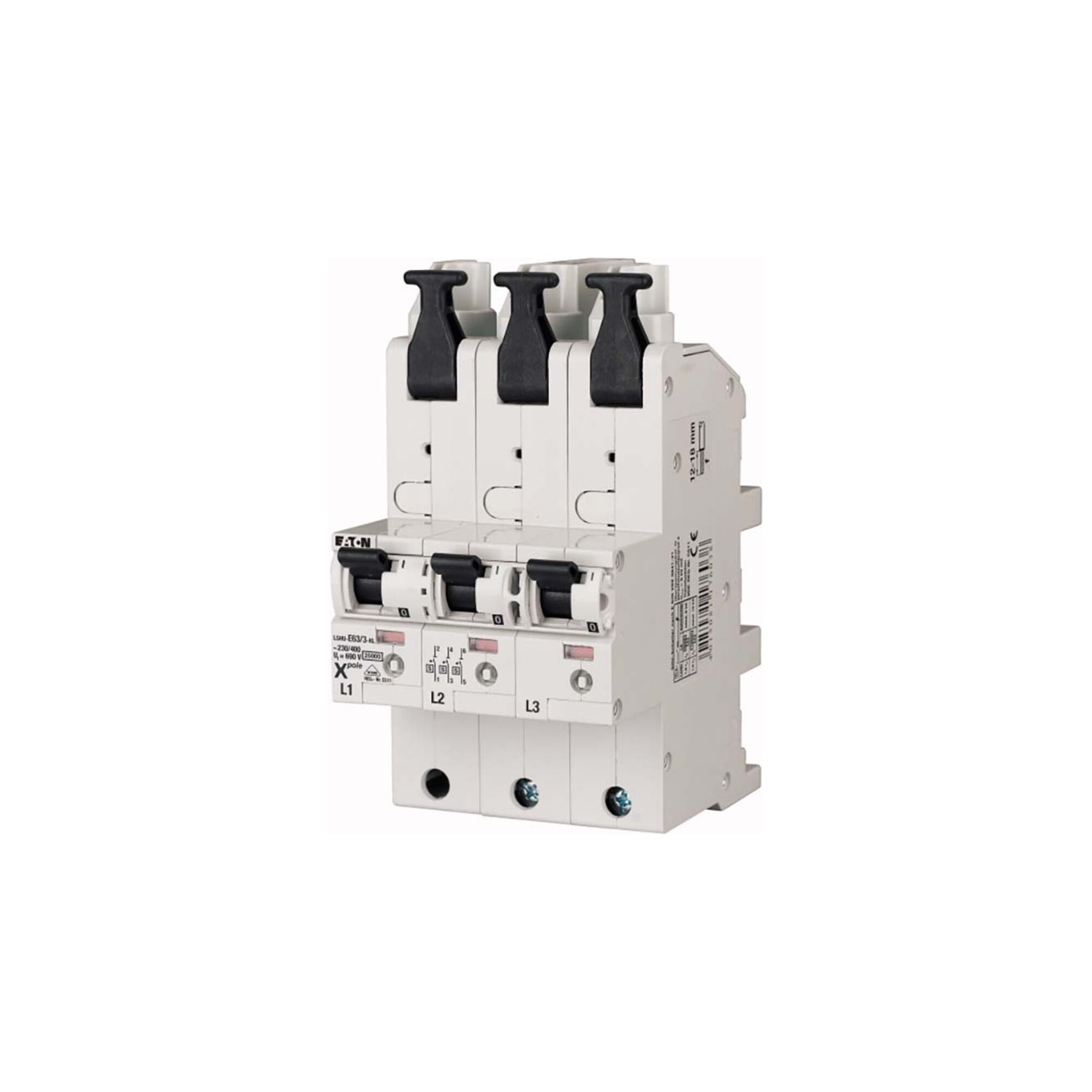 Eaton SLS-Schalter 3p selektiv LSHU-E50/3-KL