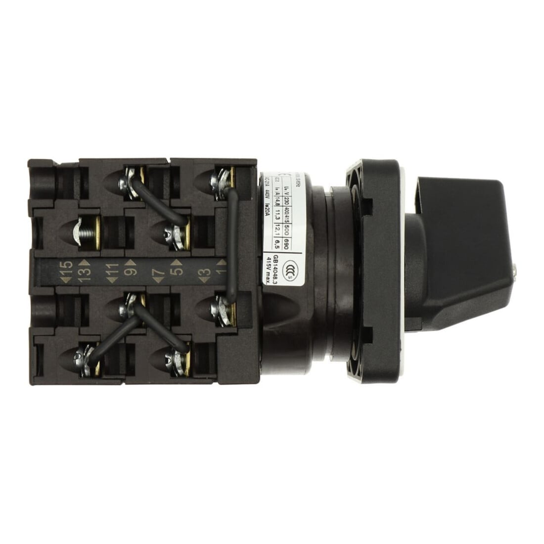 Eaton Stern-Dreieck-Schalter 20A, 5, 5kW, 3p, IP65 T0-4-8410/E