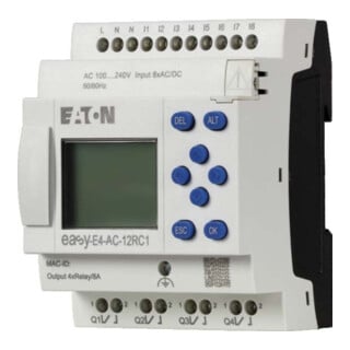 Eaton Steuerrelais 8 digitale Eingänge EASY-E4-AC-12RC1