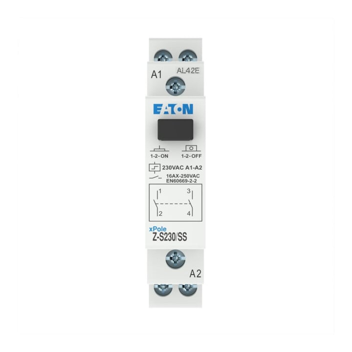 Eaton Stromstossschalter 230VAC/16A/2S Z-S230/SS