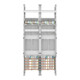 Eaton Tableau de comptage 1050 mm, 4ZP, 5 pôles ZSD-Z27B0019
