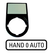 Eaton Tastenzusatzschildträger HAND 0 AUTO M22S-ST-D12-3