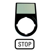 Eaton Tastenzusatzschildträger STOP M22S-ST-GB0-3
