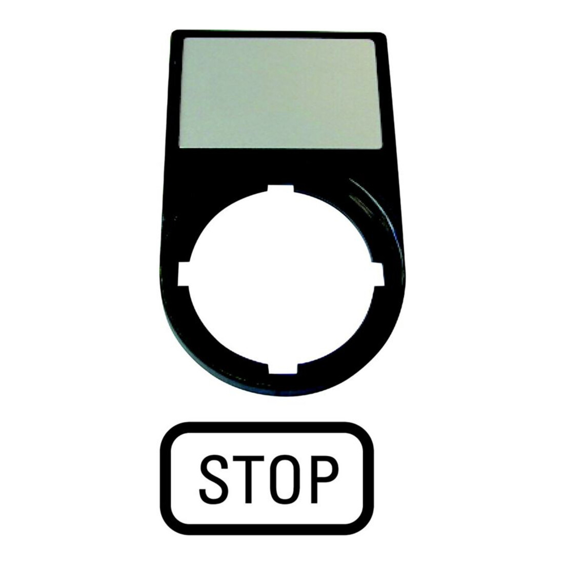 Eaton Tastenzusatzschildträger STOP M22S-ST-GB0