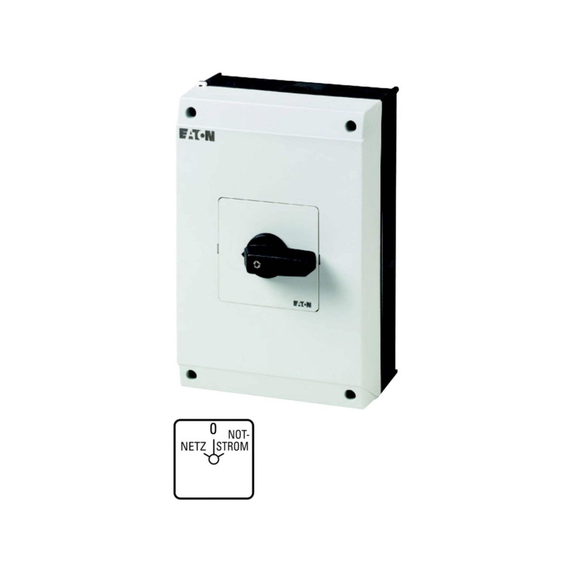 Eaton Umschalter Netz-0-Notstrom 4p. 63A, 22KW, IP65 T5B-4-8902/I4