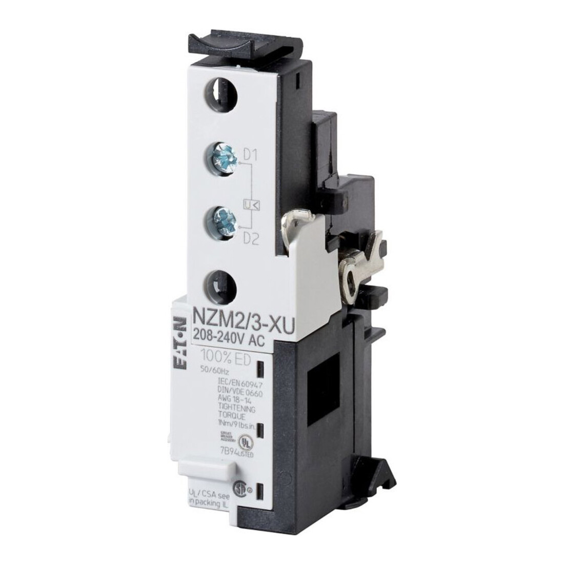 Eaton Unterspannungsauslöser für NZM2/3 NZM2/3-XU208-240AC
