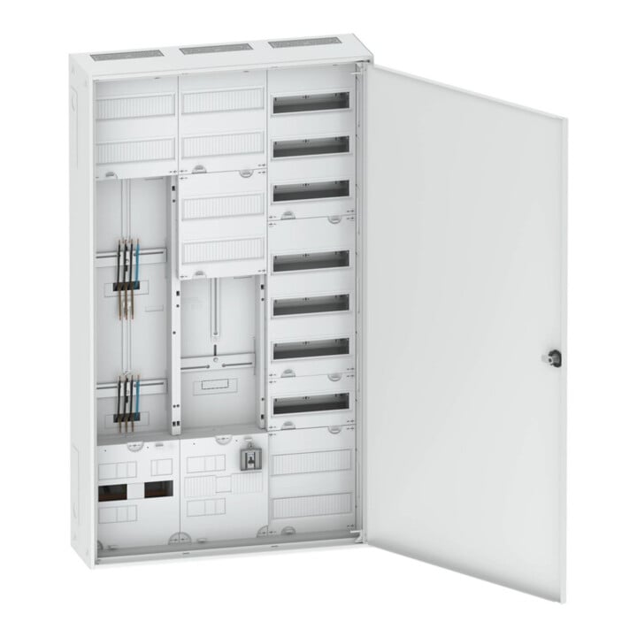 Eaton Zähler-Komplettschrank ZSD-2ZTV-1400 1400 x 800 x 225mm weiß RAL9016