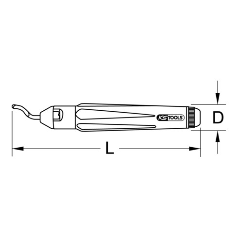 Outils KS Outils Outil universel d'ébavurage rapide